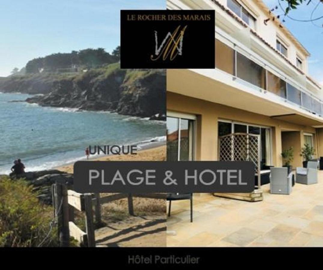 Hotel Particulier Le Rocher Des Marais "Proximite Plage & Vue Mer Pour Certains Hebergements" Pornic Exterior foto